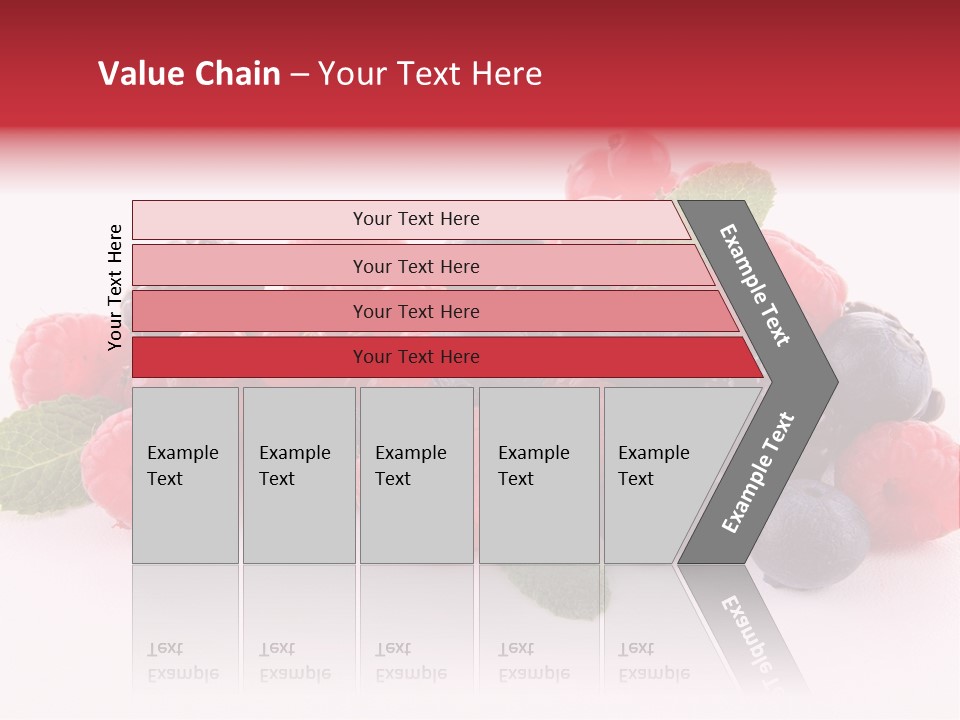 Food Ripe Fruits PowerPoint Template
