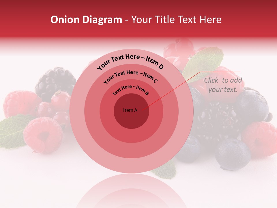 Food Ripe Fruits PowerPoint Template