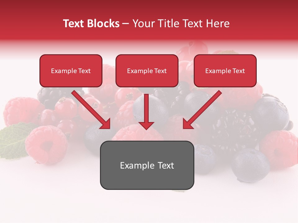 Food Ripe Fruits PowerPoint Template