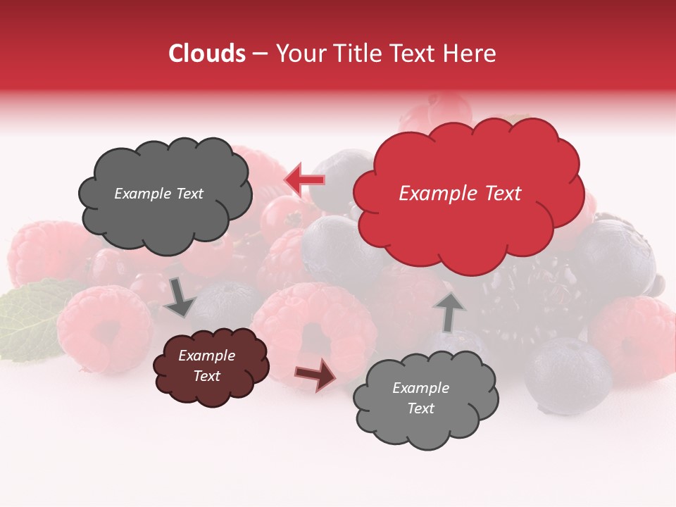 Food Ripe Fruits PowerPoint Template