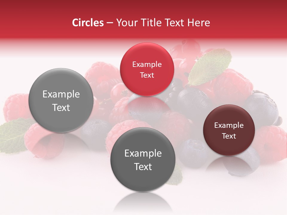 Food Ripe Fruits PowerPoint Template