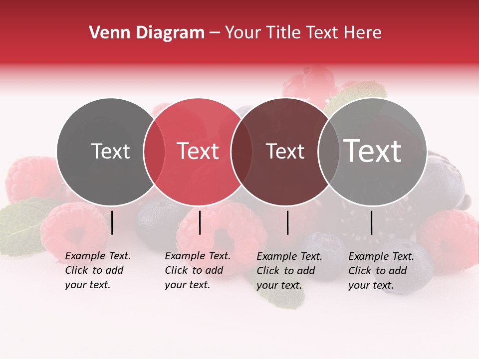 Food Ripe Fruits PowerPoint Template