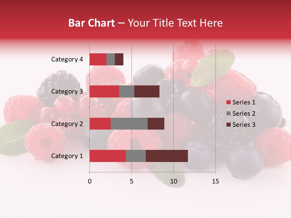 Food Ripe Fruits PowerPoint Template