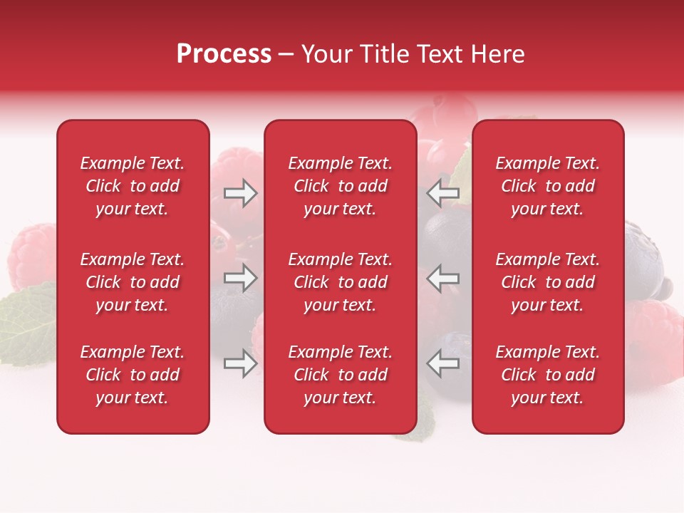 Food Ripe Fruits PowerPoint Template