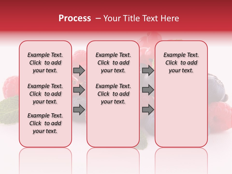 Food Ripe Fruits PowerPoint Template