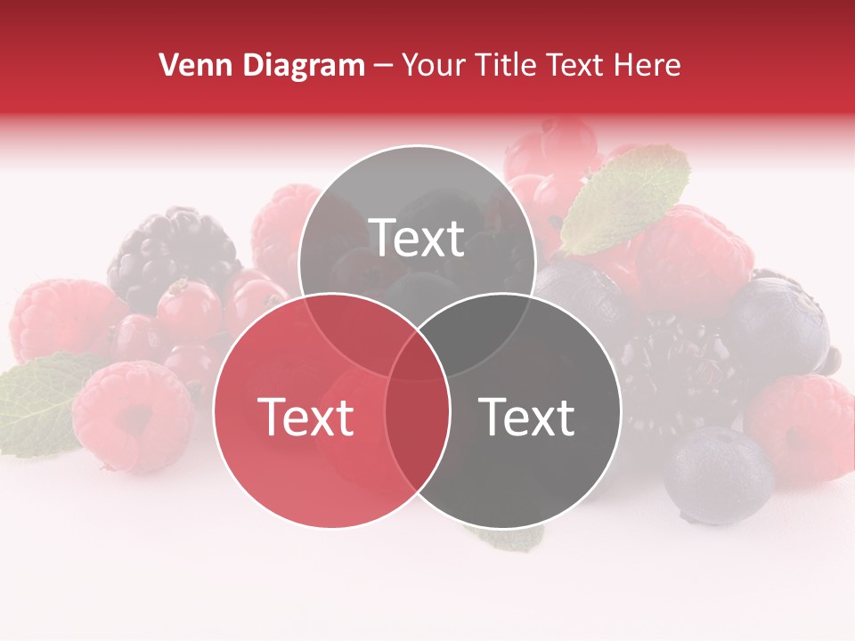 Food Ripe Fruits PowerPoint Template