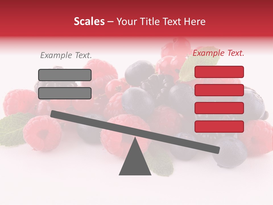 Food Ripe Fruits PowerPoint Template