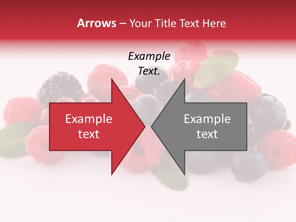 Food Ripe Fruits PowerPoint Template