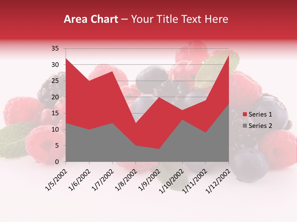 Food Ripe Fruits PowerPoint Template