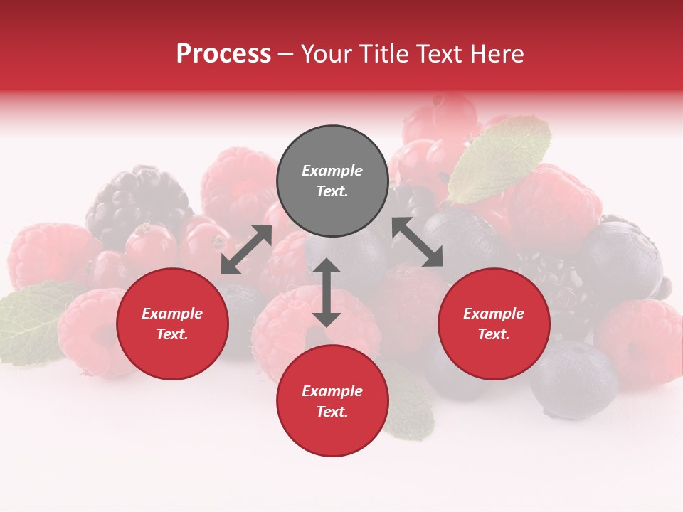 Food Ripe Fruits PowerPoint Template