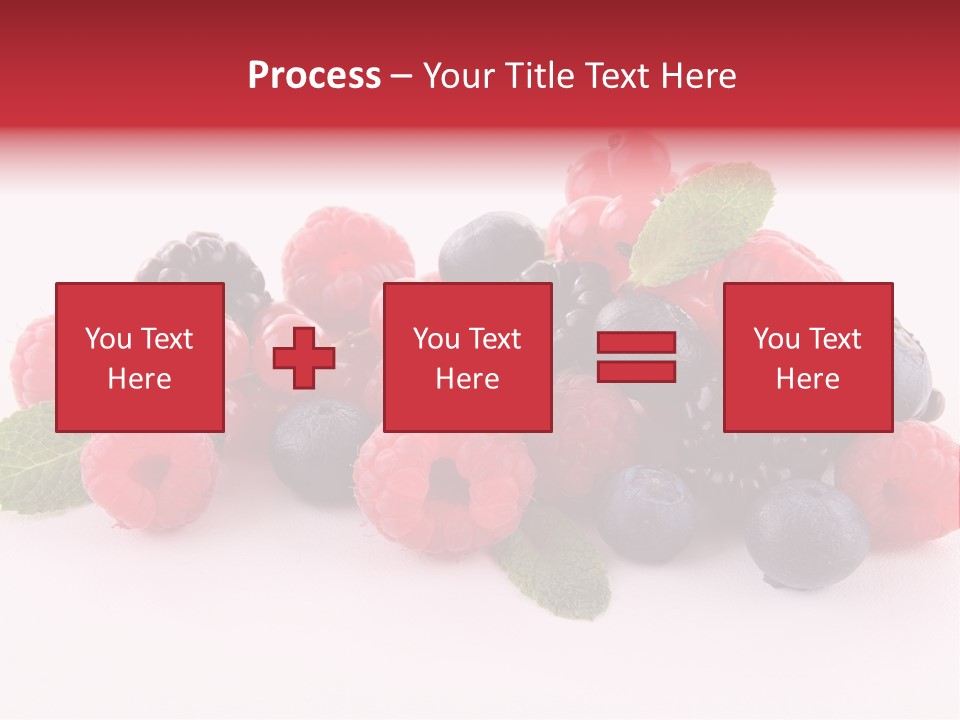 Food Ripe Fruits PowerPoint Template