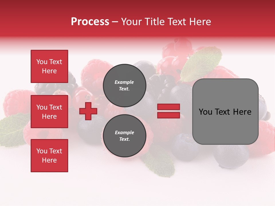 Food Ripe Fruits PowerPoint Template