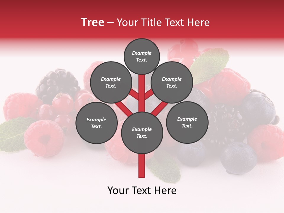Food Ripe Fruits PowerPoint Template