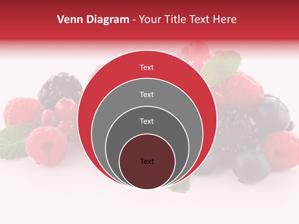 Food Ripe Fruits PowerPoint Template