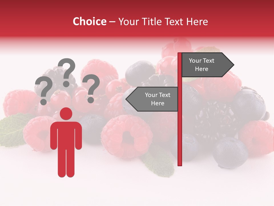 Food Ripe Fruits PowerPoint Template