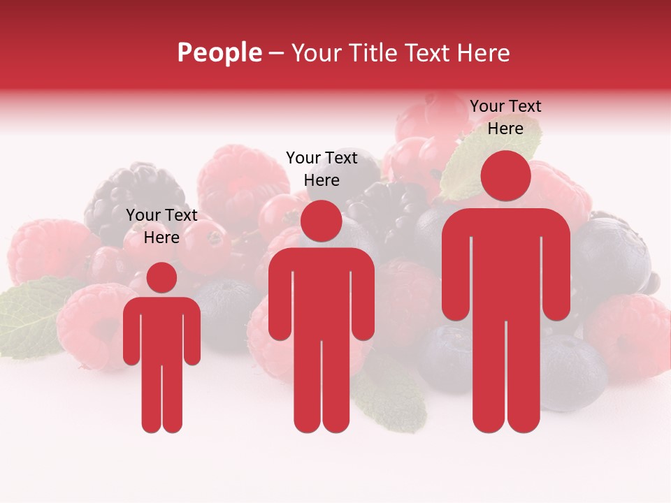 Food Ripe Fruits PowerPoint Template