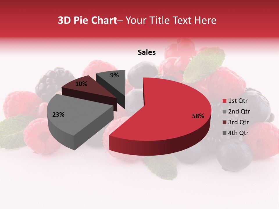 Food Ripe Fruits PowerPoint Template