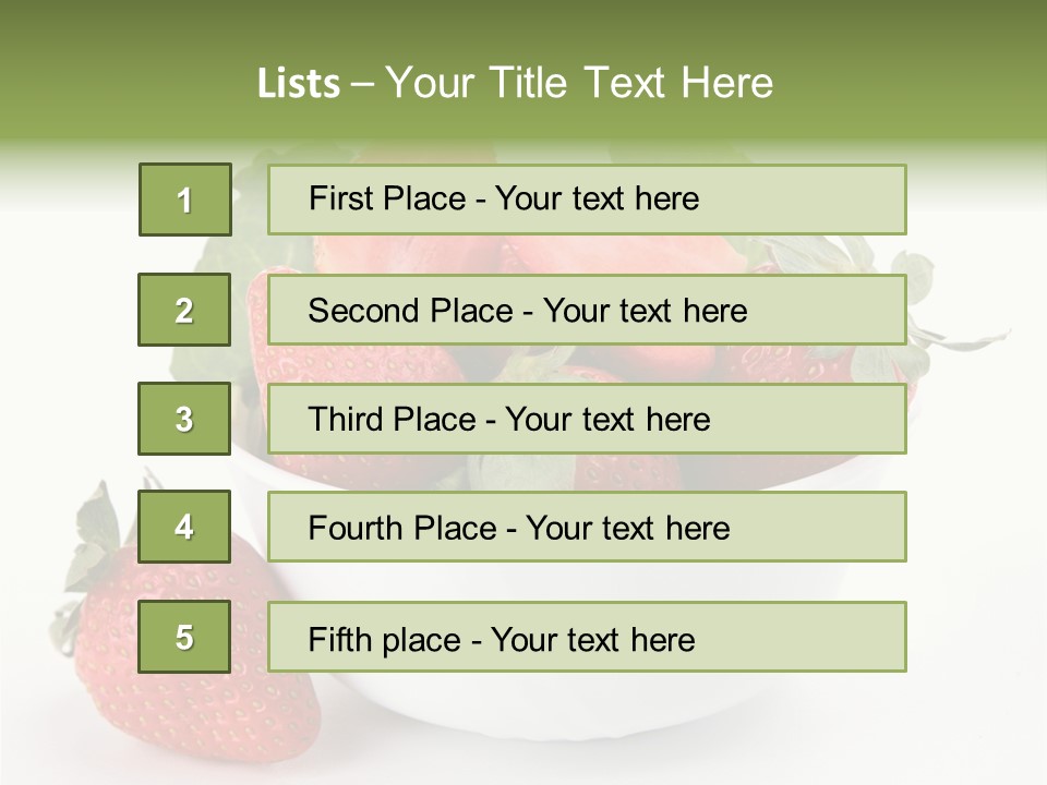 Juicy Tasty Delicious PowerPoint Template