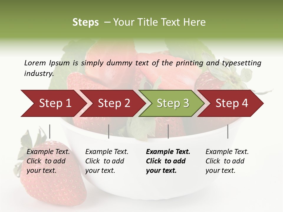 Juicy Tasty Delicious PowerPoint Template