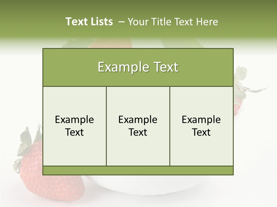 Juicy Tasty Delicious PowerPoint Template