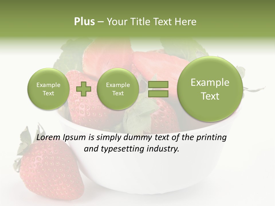 Juicy Tasty Delicious PowerPoint Template