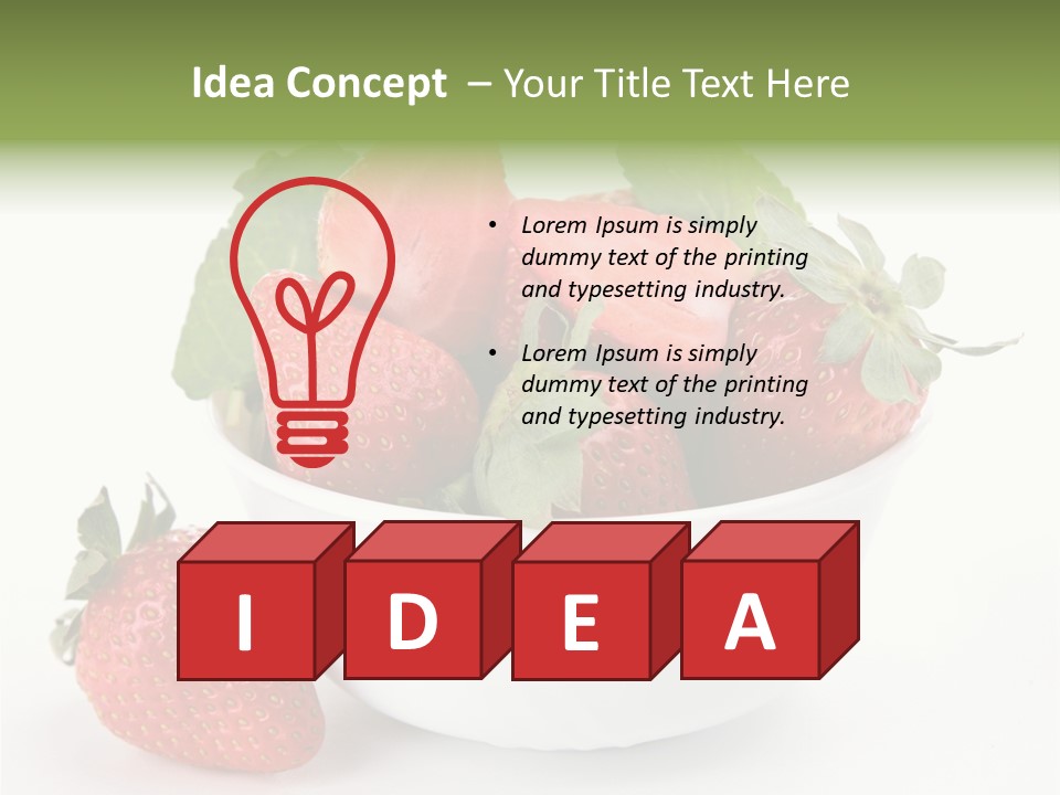 Juicy Tasty Delicious PowerPoint Template