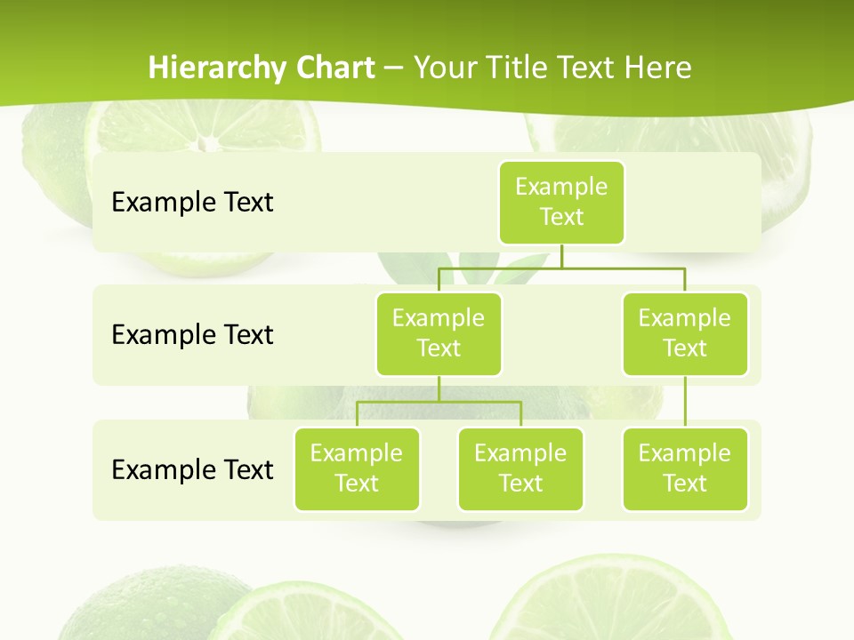 Green Lemon Cut PowerPoint Template