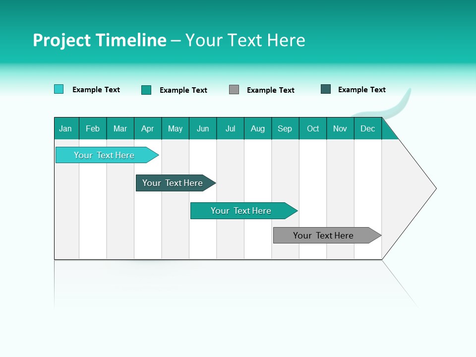 Snake Plasticine Blue PowerPoint Template