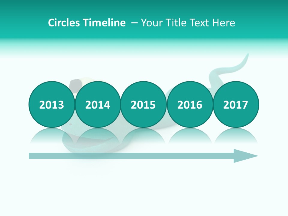 Snake Plasticine Blue PowerPoint Template