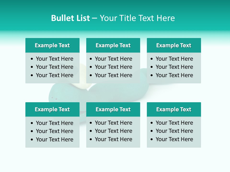 Snake Plasticine Blue PowerPoint Template