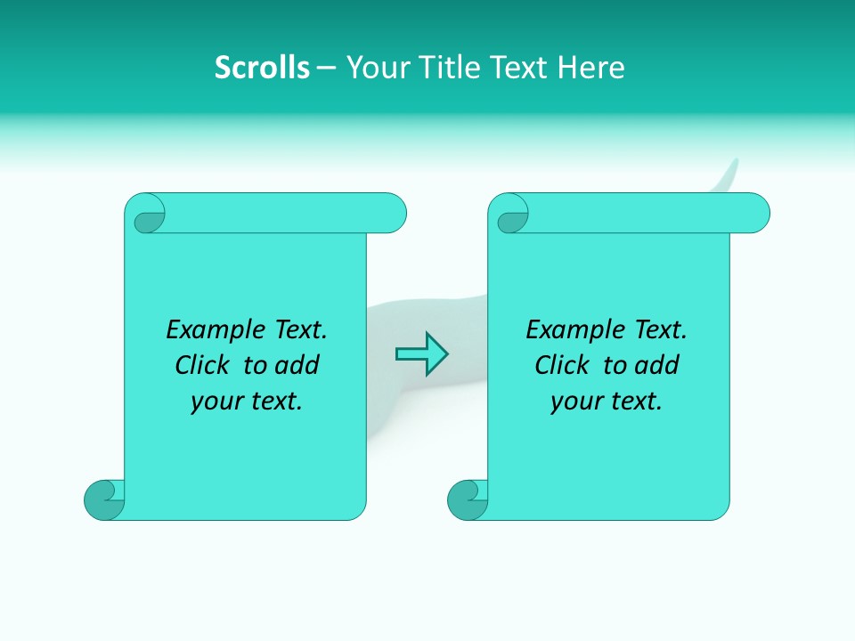 Snake Plasticine Blue PowerPoint Template