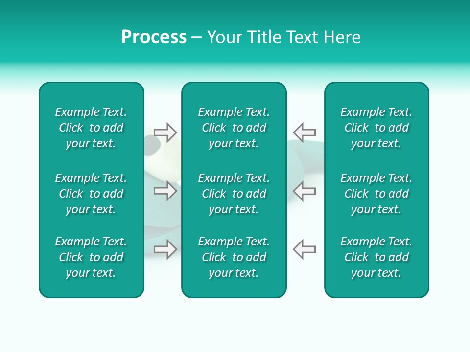 Snake Plasticine Blue PowerPoint Template