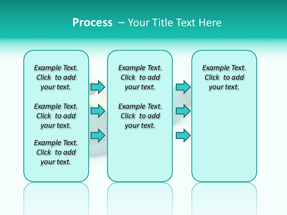 Snake Plasticine Blue PowerPoint Template