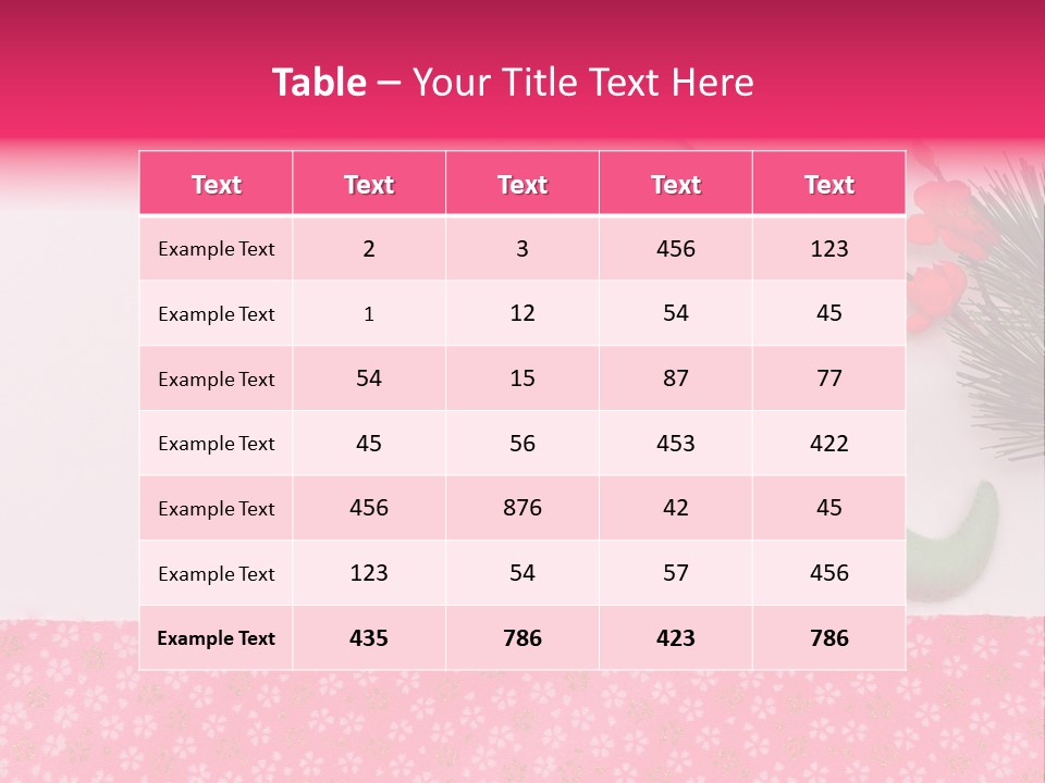 A Pink And Green Toy With A Pink Nose And A Green Toy With A Pink PowerPoint Template