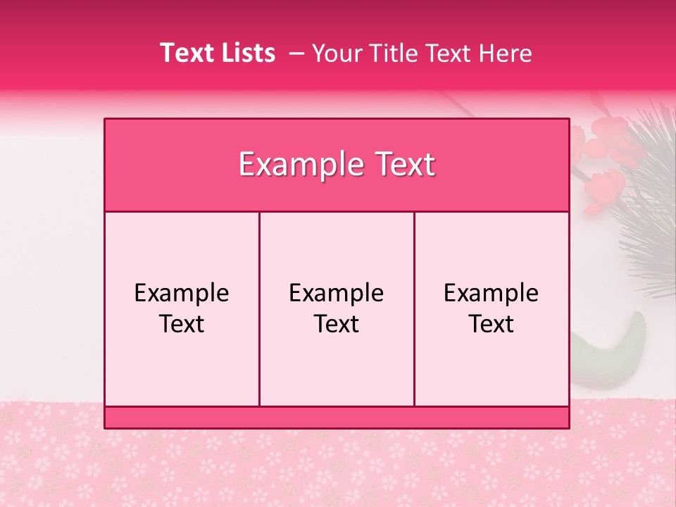 A Pink And Green Toy With A Pink Nose And A Green Toy With A Pink PowerPoint Template