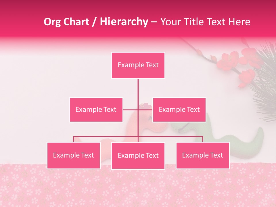 A Pink And Green Toy With A Pink Nose And A Green Toy With A Pink PowerPoint Template