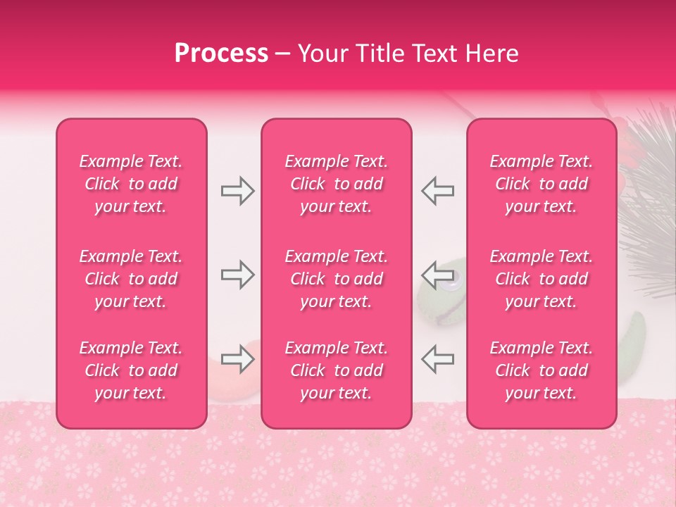 A Pink And Green Toy With A Pink Nose And A Green Toy With A Pink PowerPoint Template