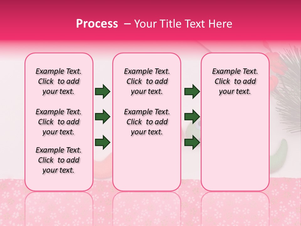 A Pink And Green Toy With A Pink Nose And A Green Toy With A Pink PowerPoint Template