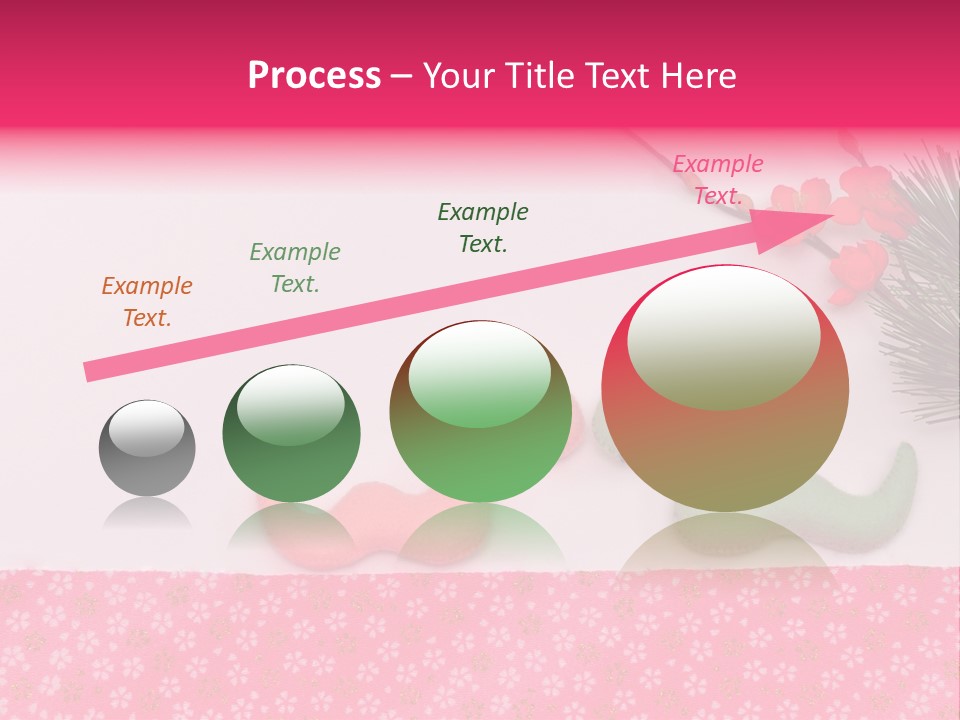 A Pink And Green Toy With A Pink Nose And A Green Toy With A Pink PowerPoint Template