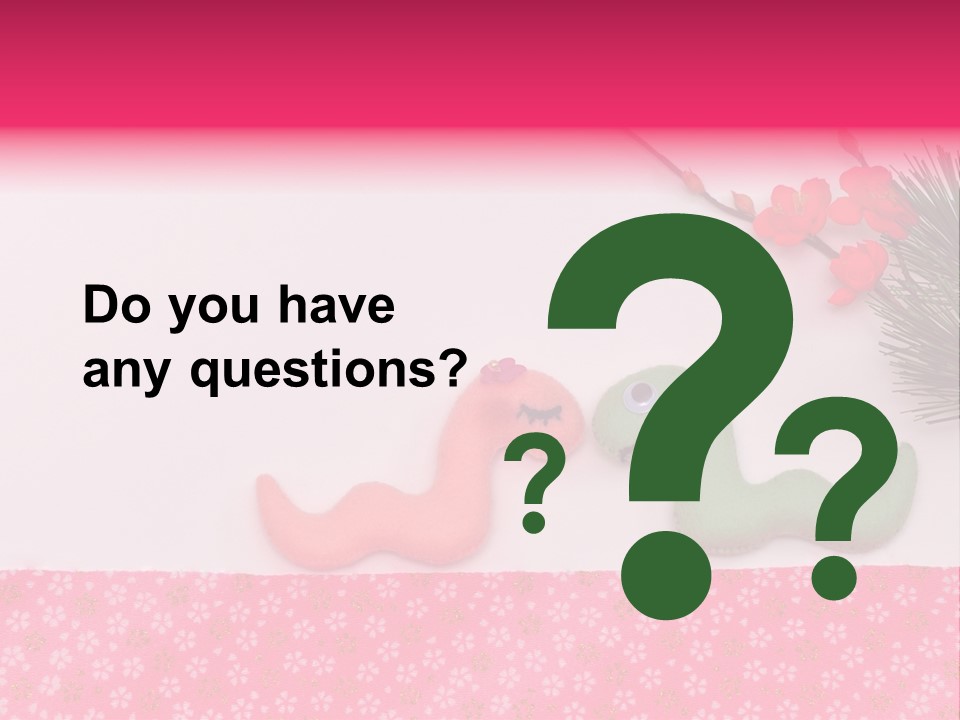 A Pink And Green Toy With A Pink Nose And A Green Toy With A Pink PowerPoint Template