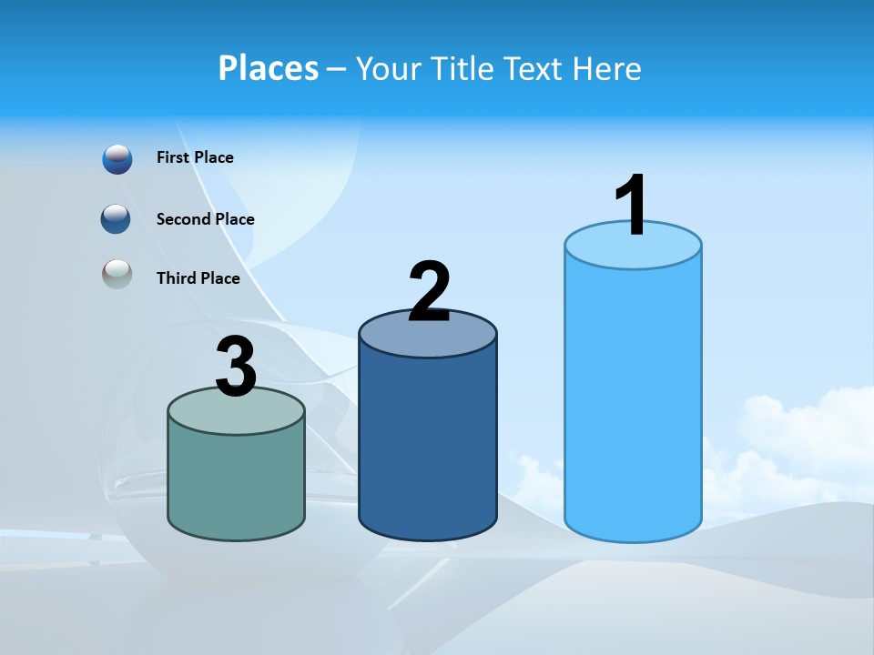 Blue Style Fashionable PowerPoint Template