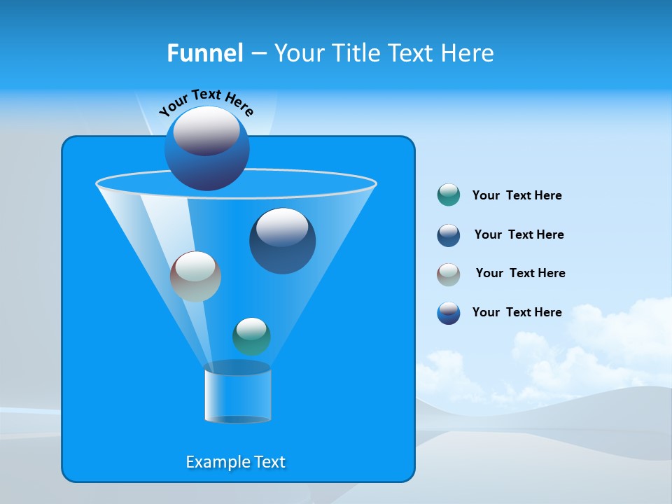 Blue Style Fashionable PowerPoint Template