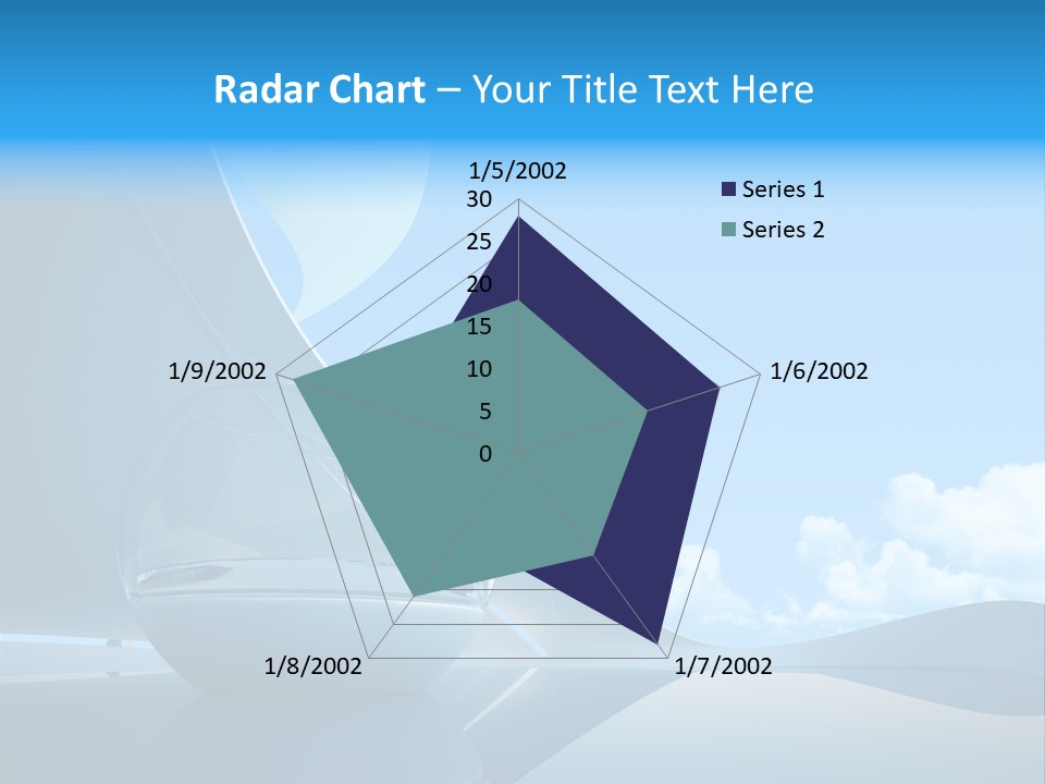 Blue Style Fashionable PowerPoint Template