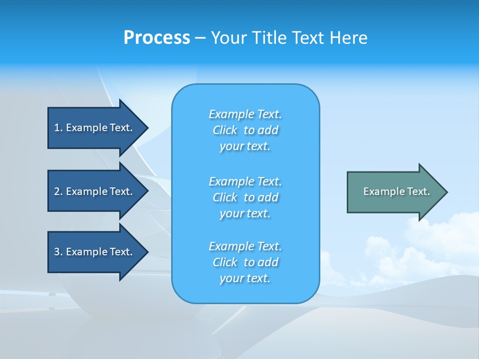 Blue Style Fashionable PowerPoint Template