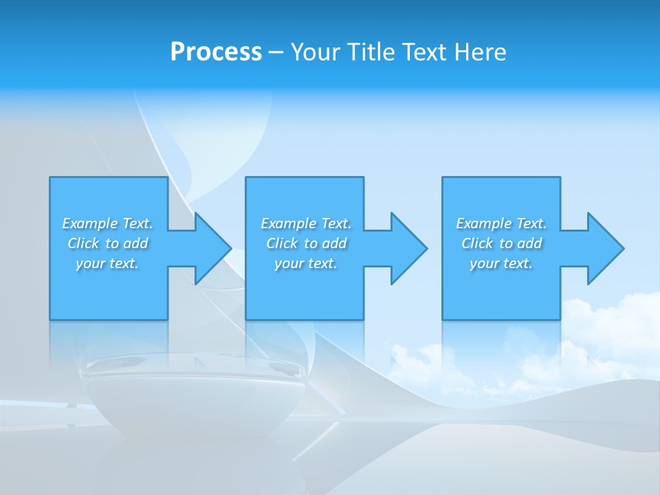 Blue Style Fashionable PowerPoint Template