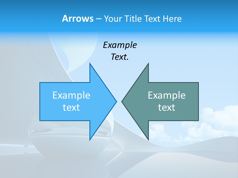 Blue Style Fashionable PowerPoint Template