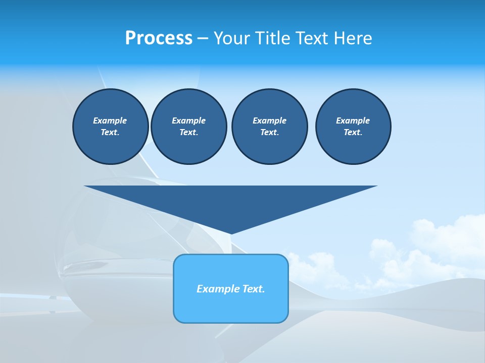 Blue Style Fashionable PowerPoint Template