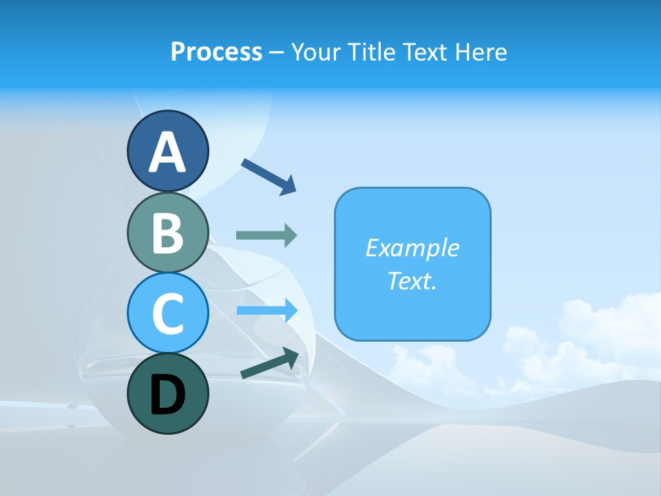 Blue Style Fashionable PowerPoint Template