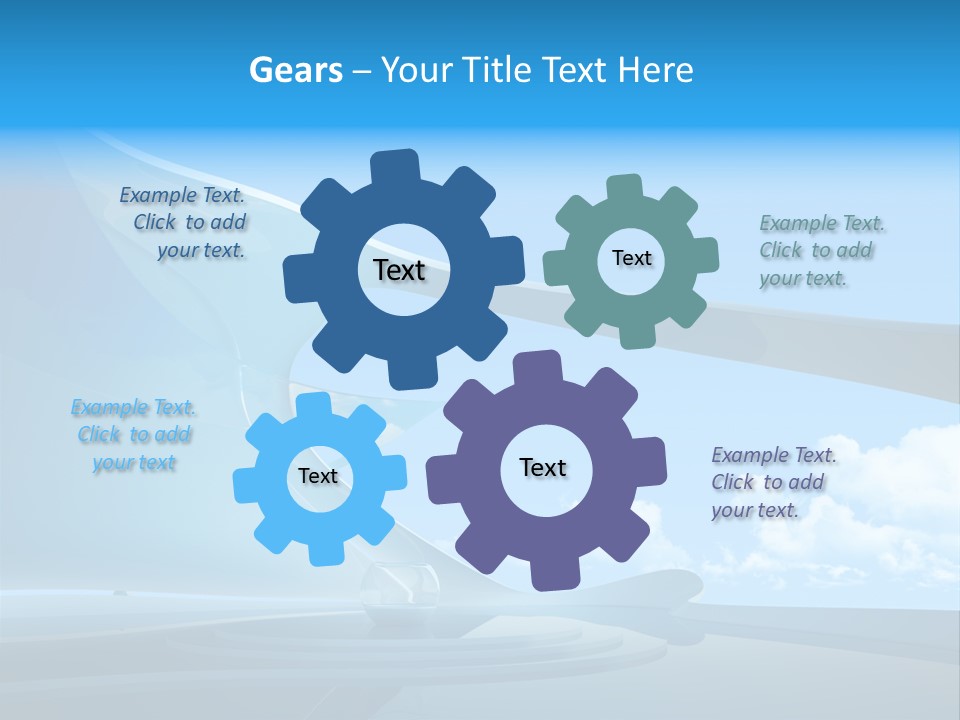 Openspace Flat Reception PowerPoint Template