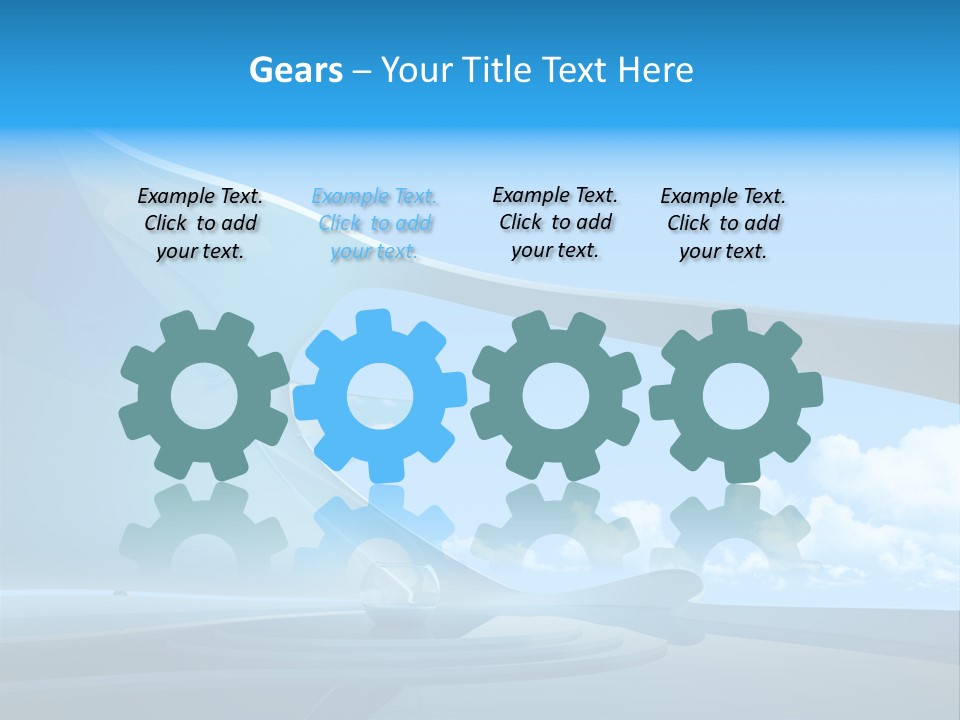 Openspace Flat Reception PowerPoint Template